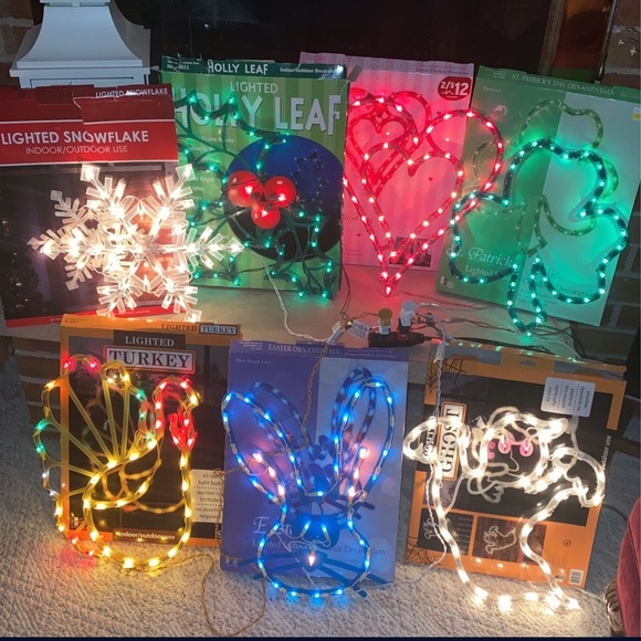 Holiday Lighted Shillouette Bundle